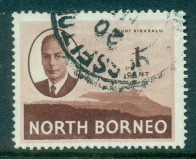 North-Borneo-1950-KGVI-Pictorial-1c-FU