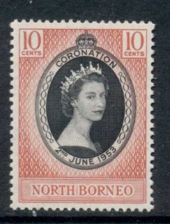 North-Borneo-1953-QEII-Coronation-MLH