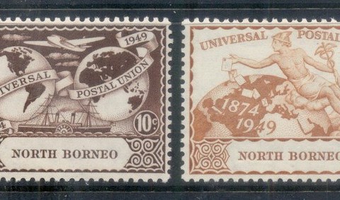North-Borneo-1949-UPU-75th-Anniversary-MLH