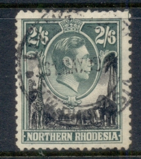 Northern-Rhodesia-1938-52-KGVI-Pictorials-2-6d-FU