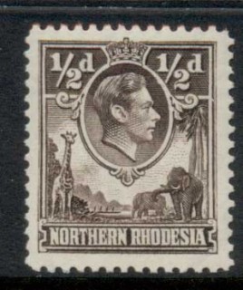 Northern-Rhodesia-1938-52-KGVI-Portrait-0-5d-dark-brown-MLH