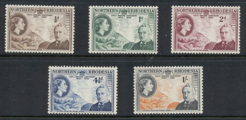 Northern-Rhodesia-1953-Cecil-Rhodes-Centenary-MLH