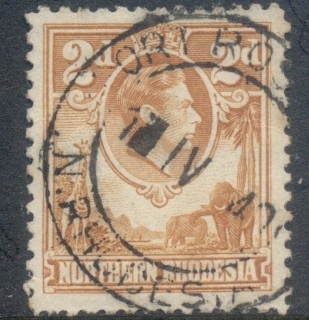 Northern-Rhodesia-1938-52-KGVI-Pictorials-2d-FU