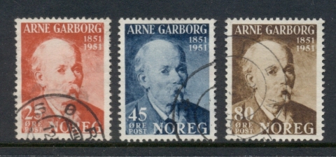 Norway-1951-Arne-Garborg-FU