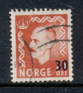 Norway-1951-Surcharge-FU