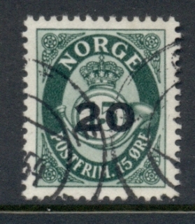 Norway-1952-Surcharge-FU