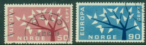 Norway-1962-Europa-FU