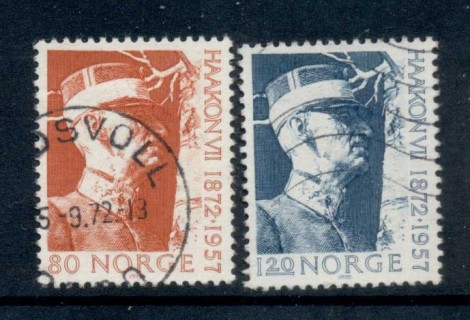 Norway-1972-King-Haakon-VII-FU