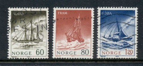 Norway-1972-Polar-Expolration-Ships-FU