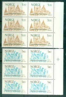 Norway-1974-Centenary-of-UPU-Blk-6-MUH-lot76408