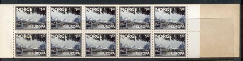 Norway-1977-Europa-Fishing-Village-booklet-MUH