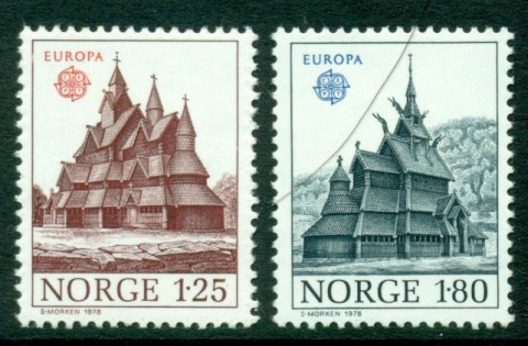 Norway-1978-Europa-Pairs-MUH-Lot15825