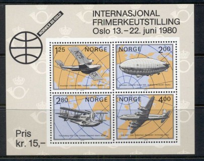 Norway-1979-Aviation-Polar-Maps-MS-MUH