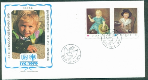 Norway-1979-IYC-International-Year-of-the-Child-FDC-lot32032