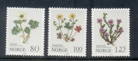 Norway-1979-Mountain-Flowers-MUH