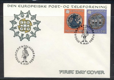 Norway-1981-Europa-Folklore-FDC