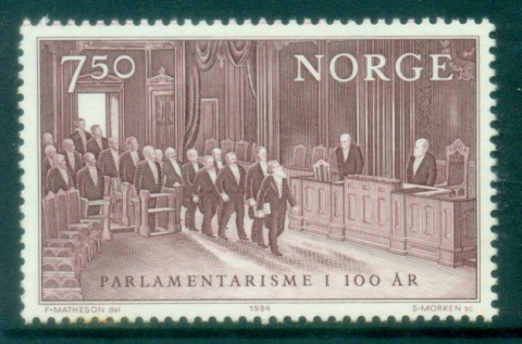 Norway-1984-The-100th-anniversary-of-Cabinet-responsibility-MUH Norway-1984-The-100th-anniversary-of-Cabinet-responsibility-MUH
