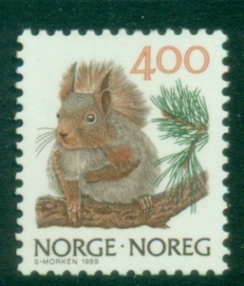 Norway-1989-Norwegian-Animals-4.00kr-MUH Norway-1989-Norwegian-Animals-4.00kr-MUH