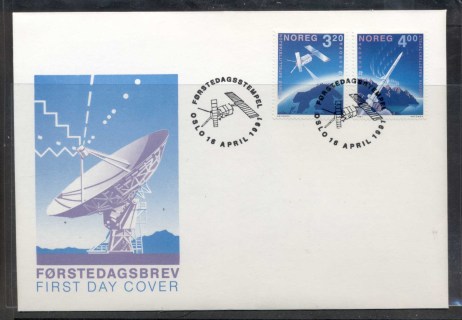 Norway-1991-Europa-Man-in-Space-FDC