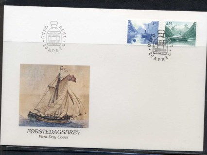 Norway-1998-Ships-FDC