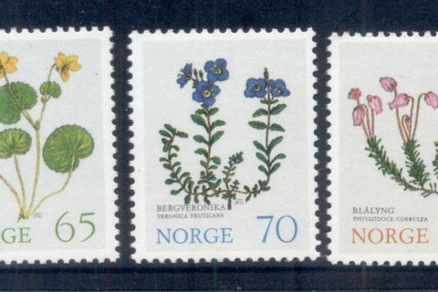 Norway-1973-Flowers-MUH