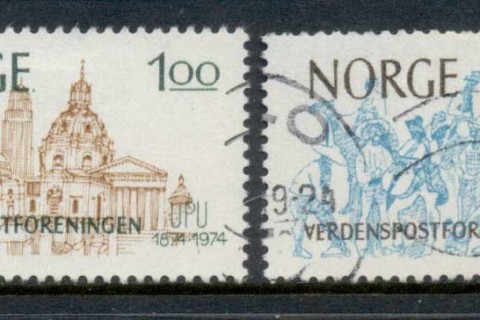 Norway-1974-UPU-centenary-FU
