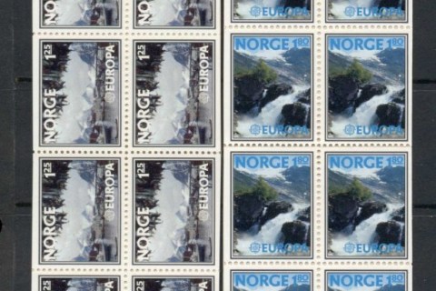 Norway-1977-Europa-2x-booklet-MUH