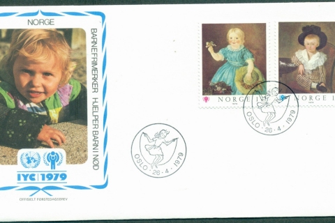 Norway-1979-IYC-International-Year-of-the-Child-FDC-lot32032