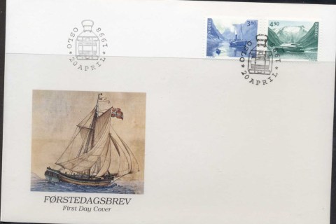 Norway-1998-Ships-FDC