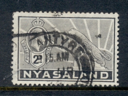 Nyasaland-1934-35-KGV-Leopard-2d-FU