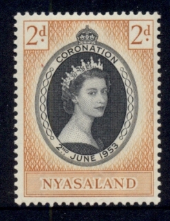 Nyasaland-1953-QEII-Coronation-MLH