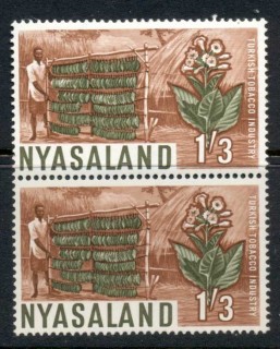 Nyasaland-1964-Pictorial-1-3d-Tobacco-pr-MUH