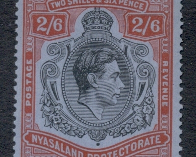 Nyasaland-1938-44-KGVI-Keyplate-2-6d-MLH