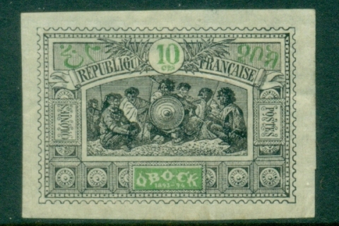 Obock 1894 Somali Warriors 10c