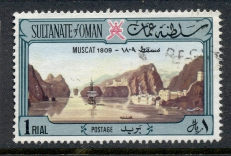 Oman-1972-View-of-Muscat-1r-FU