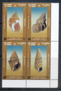 Oman-2001-Seashells-Blk4-MUH