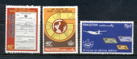 Pakistan-1980-81-Postal-History-MUH