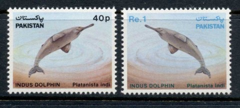 Pakistan-1982-Blind-Indus-Dolphin-MUH