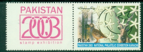Pakistan-2003-National-Stamp-Exhibition-PAKISTAN-2003-Karachi-Pakistan-MUH