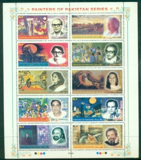 Pakistan-2006-Painters-of-Pakistan-MS-MUH