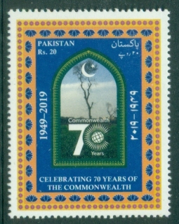 Pakistan-2019-The-70th-Anniversary-of-the-Commonwealth-Organization-MUH