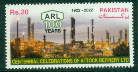 Pakistan-2022-The-100th-Anniversary-of-Attock-Oil-Refinery-MUH