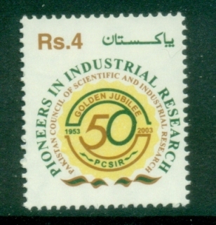 Pakistan-2003-The-50th-Anniversary-of-Pakistan-Council-of-Scientific-and-Industrial-Research-or-PCSIR-MUH