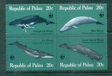 Palau-1983 WWF Great Whales