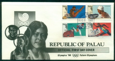 Palau-1988-Summer-Olympics-Seoul-FDC