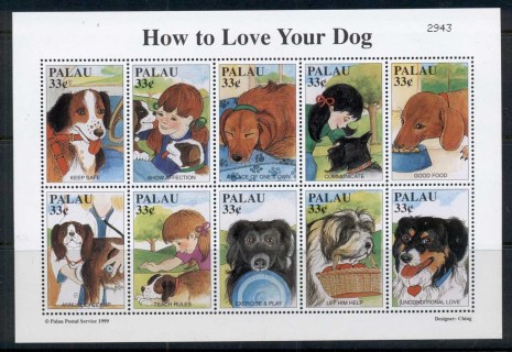 Palau-1999-How-to-Love-your-Dog-sheetlet-MUH