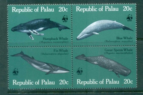 Palau-1983 WWF Great Whales