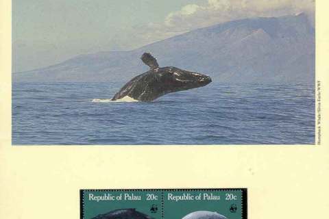 Palau-1983 WWF Great Whales