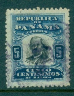 Panama-1906-5c-Justo-Arosemena-Sc189-FU-lot31756