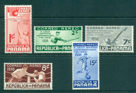 Panama-1938-Central-American-Caribbean-Games-MUH-lot31793